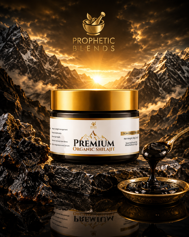 Shilajit Uses and Benefits: The Ancient Mineral Resin from the Himalayas Prophetic Blends