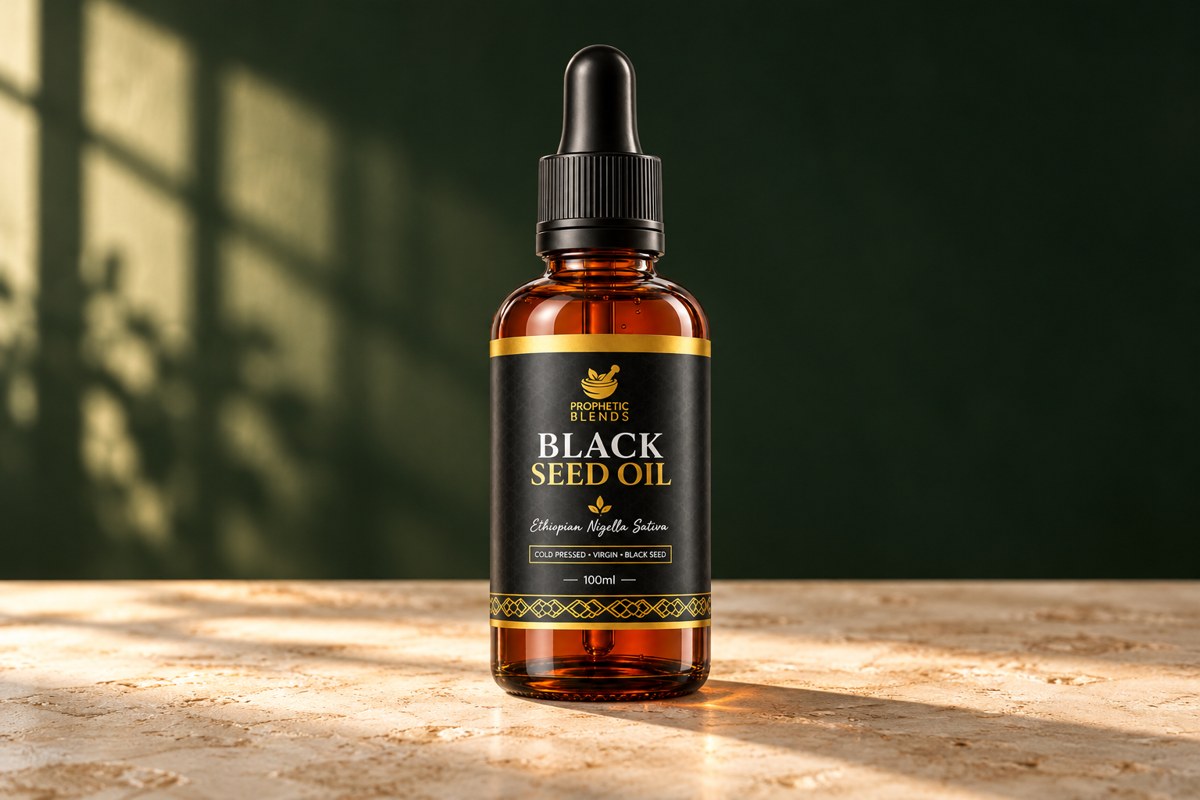Prophetic Blends black seed oil winter guide