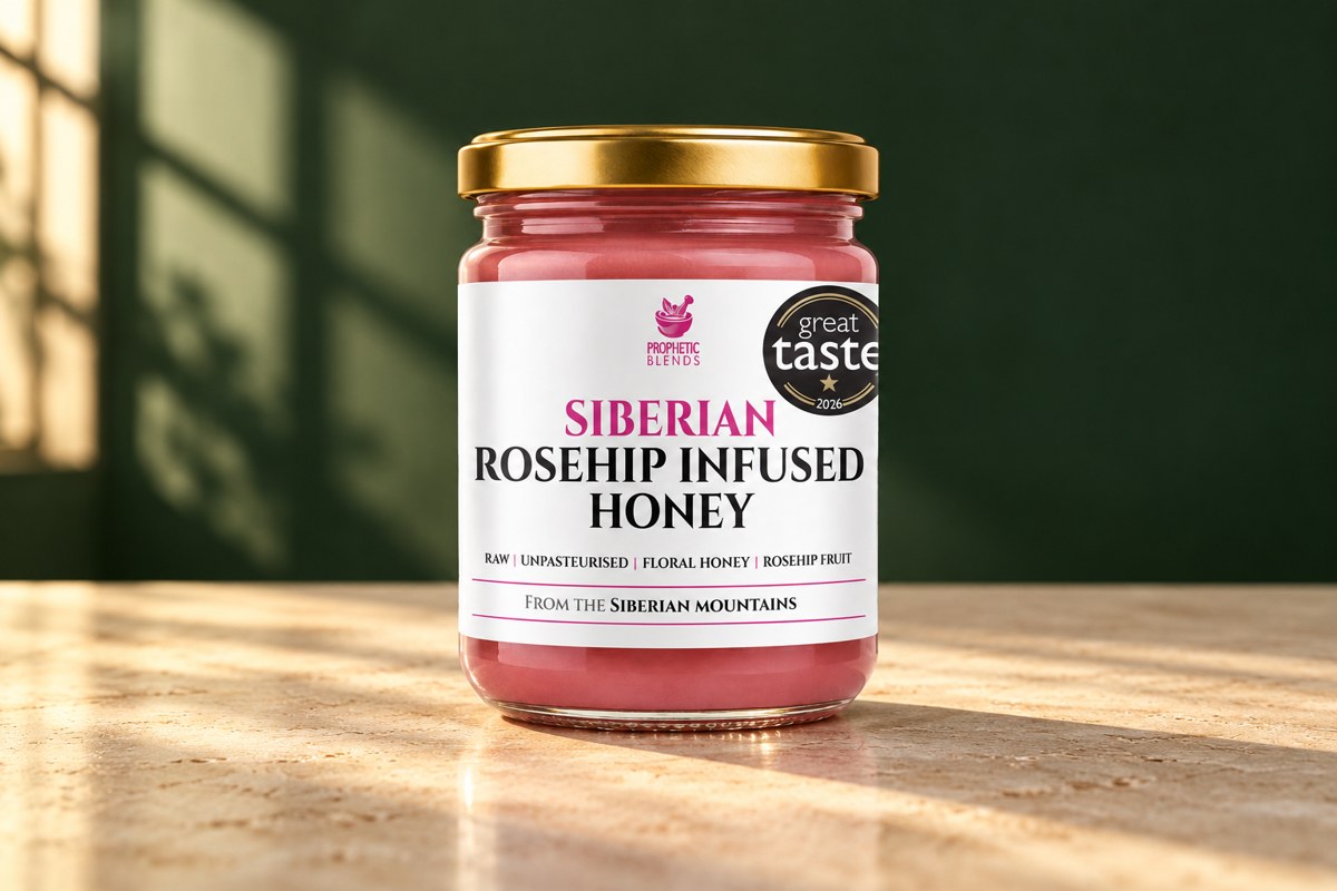 Prophetic Blends rosehip honey winter guide