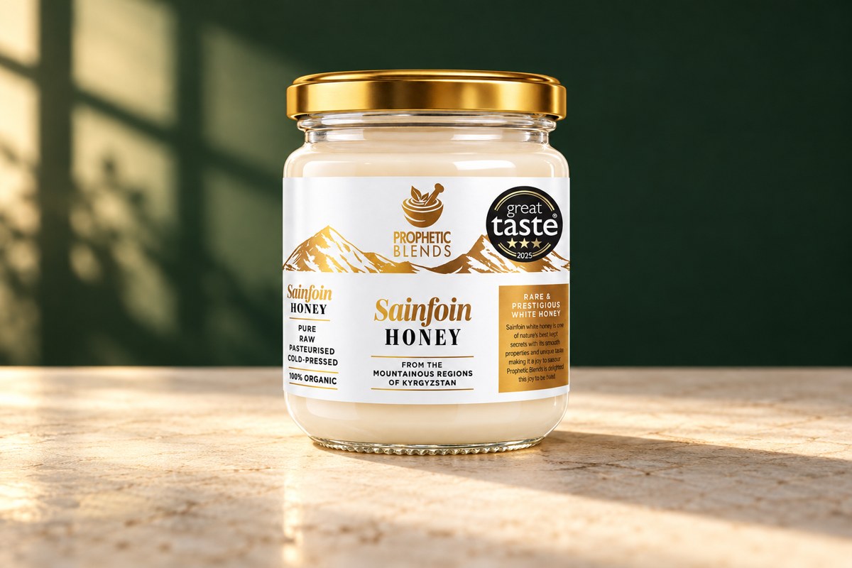 Prophetic Blends sainfoin honey winter guide