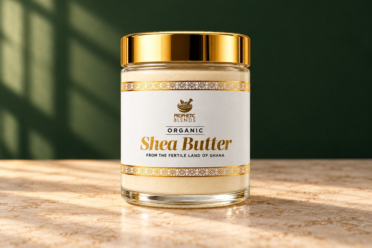 Prophetic Blends shea butter winter guide