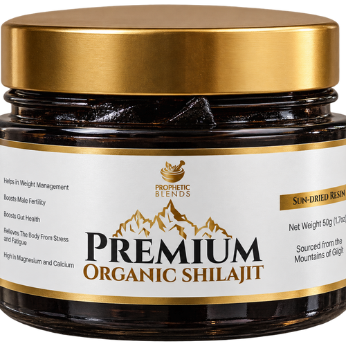 Shilajit and Afghan Saffron Duo with Premium Himalayan Shilajit from Gilgit 30g