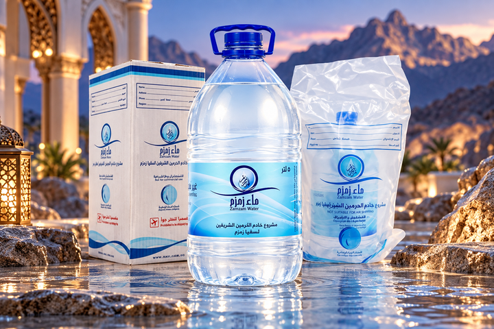 Authentic Zamzam water 5 litre container for UK buying and storage guidance