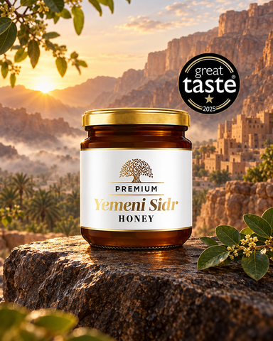 Raw Yemeni Sidr honey with Great Taste Award by Prophetic Blends