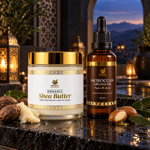 Unrefined Ghanaian shea butter for skin and hair care
