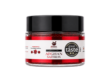 Load image into Gallery viewer, Prophetic Blends Afghan Super Negin Saffron Grade A 2g jar, premium Afghan saffron

