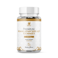 Prophetic Blends Premium Himalayan Shilajit Gummies 3000mg raspberry flavour 60 gummies