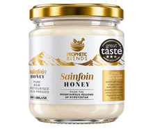 Load image into Gallery viewer, Prophetic Blends White Sainfoin Honey from Kyrgyzstan 250g jar, Great Taste 3-Star winner
