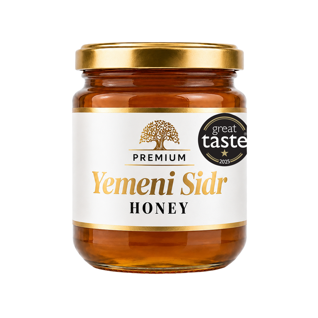 Prophetic Blends Yemeni Sidr Honey from Hadramout 250g jar, Great Taste award winner