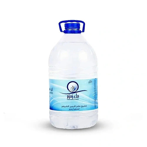 Prophetic Blends genuine Makkah Zamzam Water 5 litre sealed bottle
