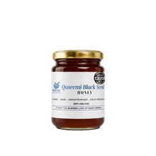 Load image into Gallery viewer, Prophetic Blends Qaseemi Black Seed Honey 140g with Great Taste 2026 2-Star badge
