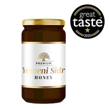Load image into Gallery viewer, Prophetic Blends Yemeni Sidr Honey 500g with Great Taste 2025 1-Star badge
